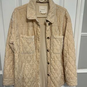 Anthropologie Quilted Shacket